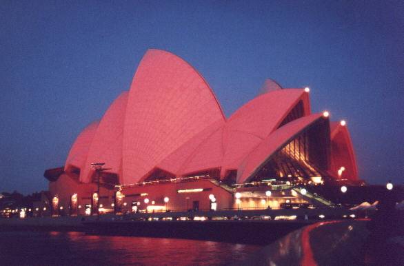 Opera at night