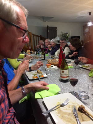 2017-05-20 Pilgerabendessen in "Le Fougal"