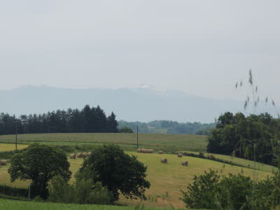 2017-05-28 erster Blick auf die Pyrenen