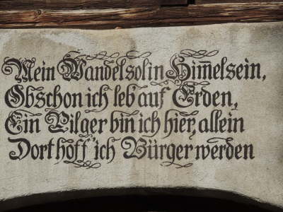 weiser Spruch