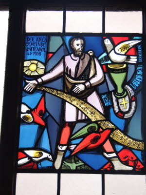 Kirche Wattenwil: Der Smann