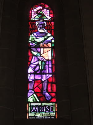 Moise in der Kirche in Moudon
